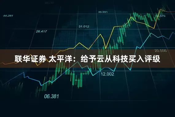 联华证券 太平洋：给予云从科技买入评级