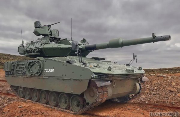 蓝乔配资 土耳其“图尔帕尔”步兵战车 安装意大利炮塔 配备120mm滑膛炮